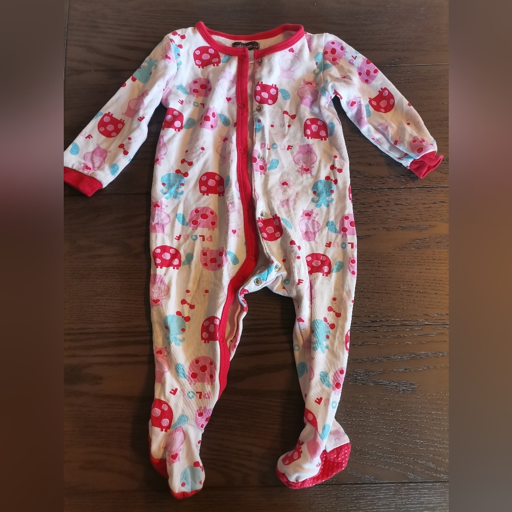 Petit Lem pajama size 9M